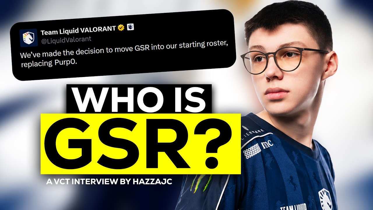 Liquid GSR on the roster move, playing at Champs and facing Paper Rex - VCT Interview