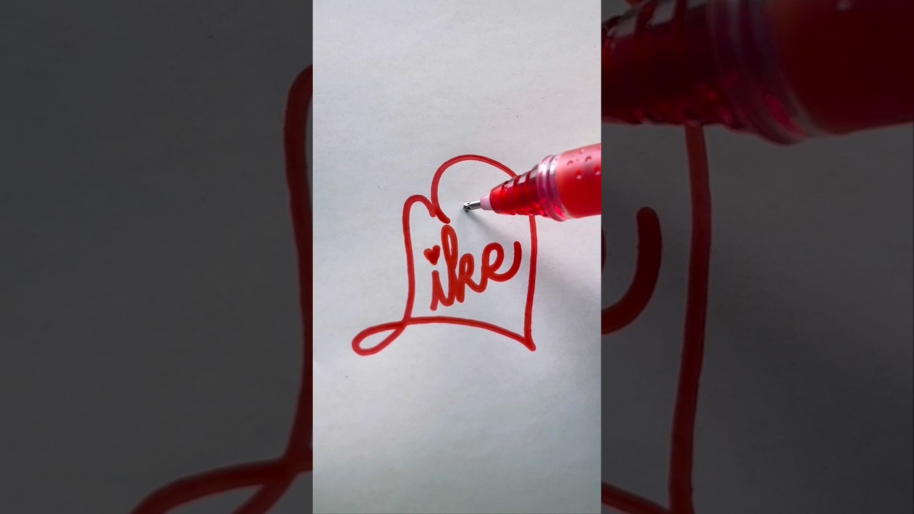 Send This To Someone You Like 😍 #calligraphy #lettering #reels #viral