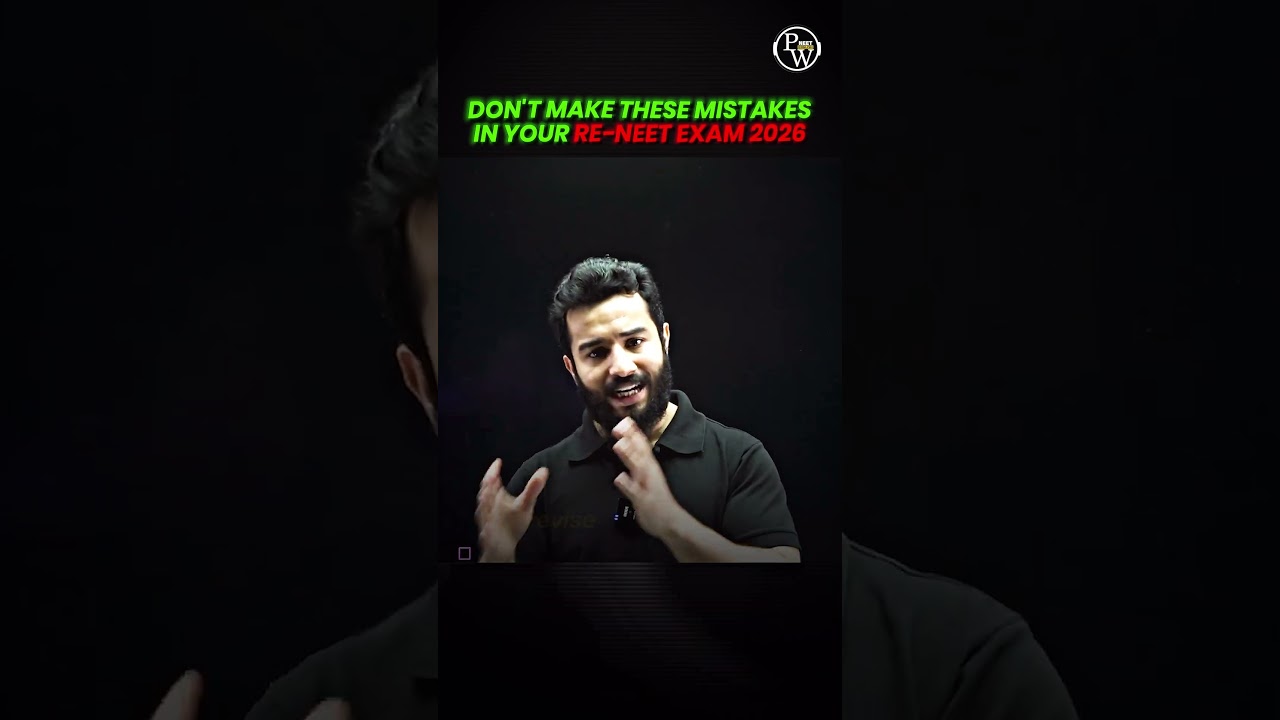 Don't Make These Mistakes in Your RE-NEET 2026 Exam 🚨