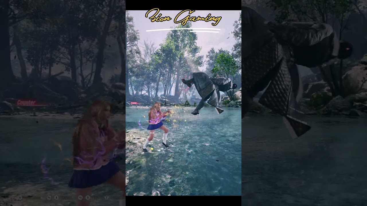 Momo-Chan X Reina #reina #gaming #dadadan #anime #customization #tekken8 #viral #momochan #creative