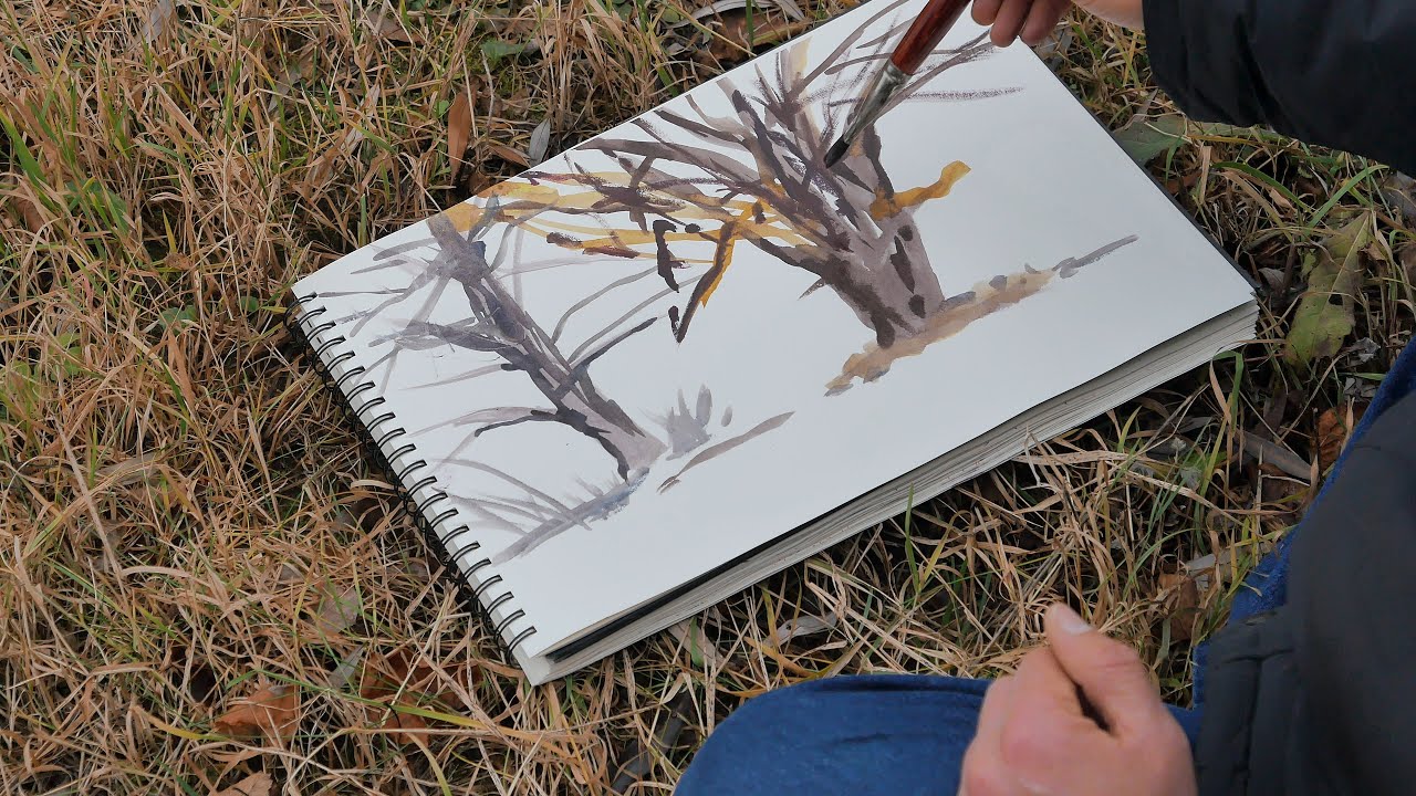 Plein Air Painting | Dolina Popradu (10 12 25)