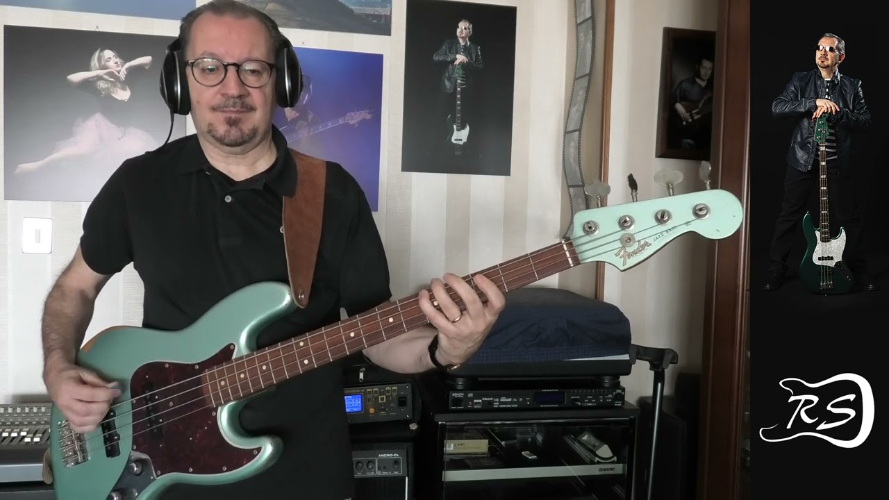 UN'EMERGENZA D'AMORE (Laura Pausini - live in Paris) - bassline by Roberto Salomone