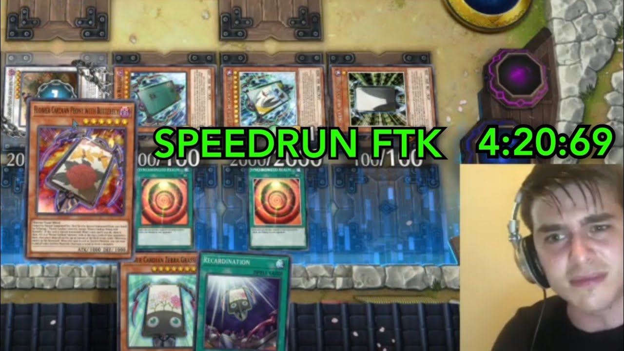 SPEEDRUN FTK FLOWER CARDIAN ANY% [Yu-Gi-Oh! Master Duel]