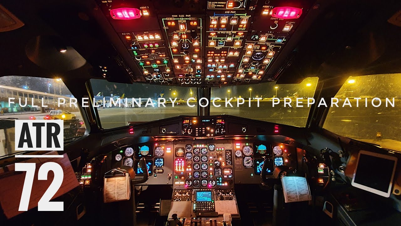 Полная предварительная подготовка кабины ATR 72 500