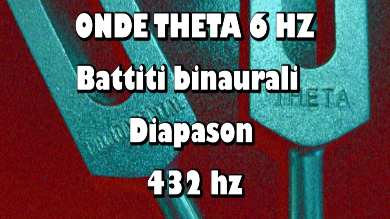 THETA WAVES 6 Hz - Stop Stress - Meditation - Binaural Beats - Diapason 432 Hz (natural sound)