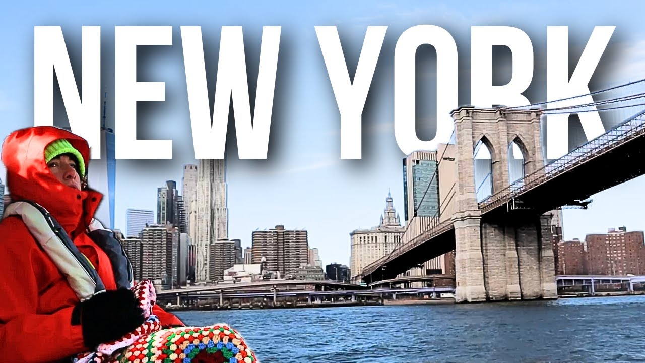 Sailing Through New York City on East River
