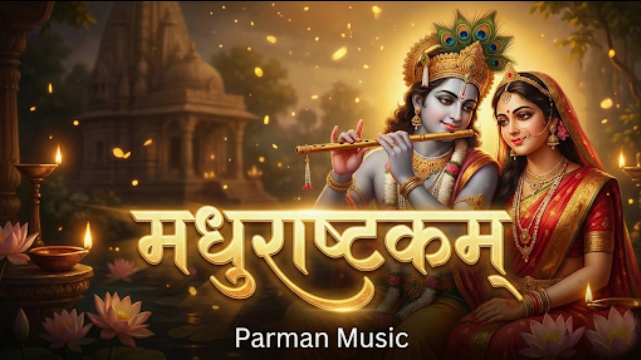 मधुराष्टकम् | Radha Krishna Bhajan | Fast Flute Devotional | Parman Music