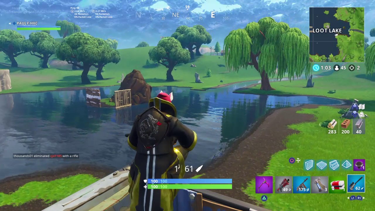 Insane thread the needle  jump snipe