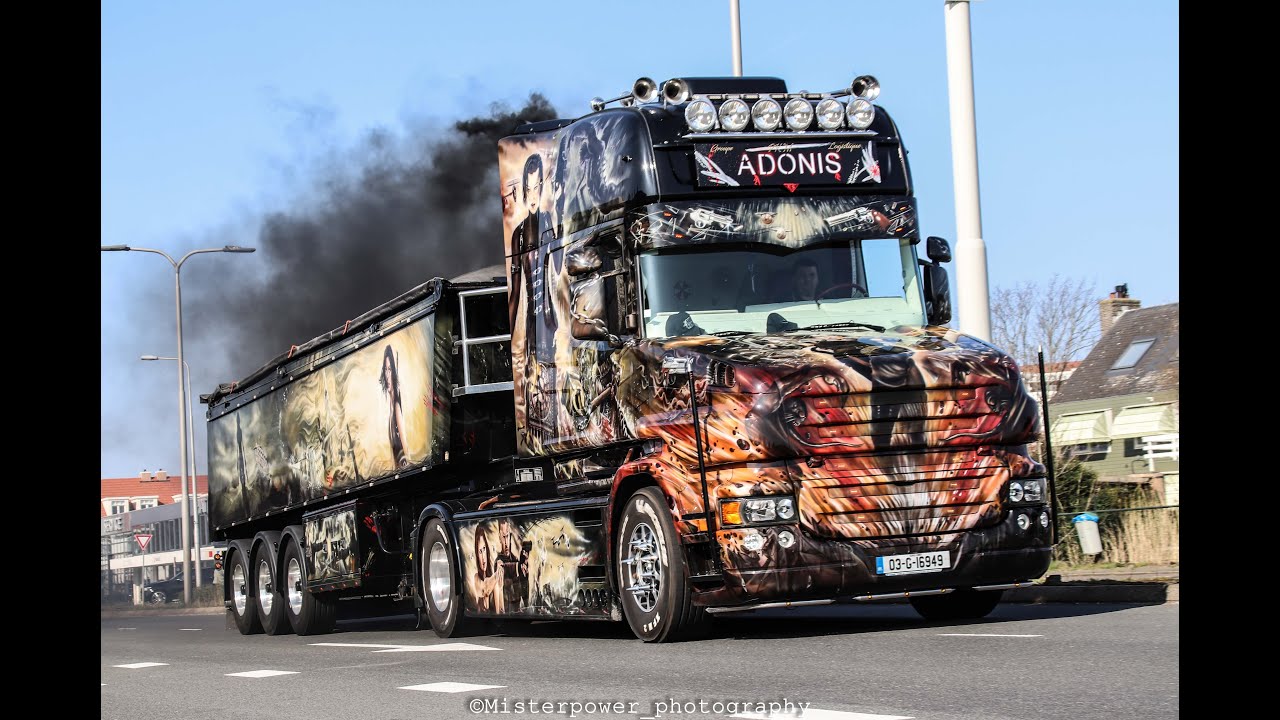 POWERFUL & LOUD SCANIA 164 580 V8 TORPEDO // PKM LOGISTIQUE (FR)