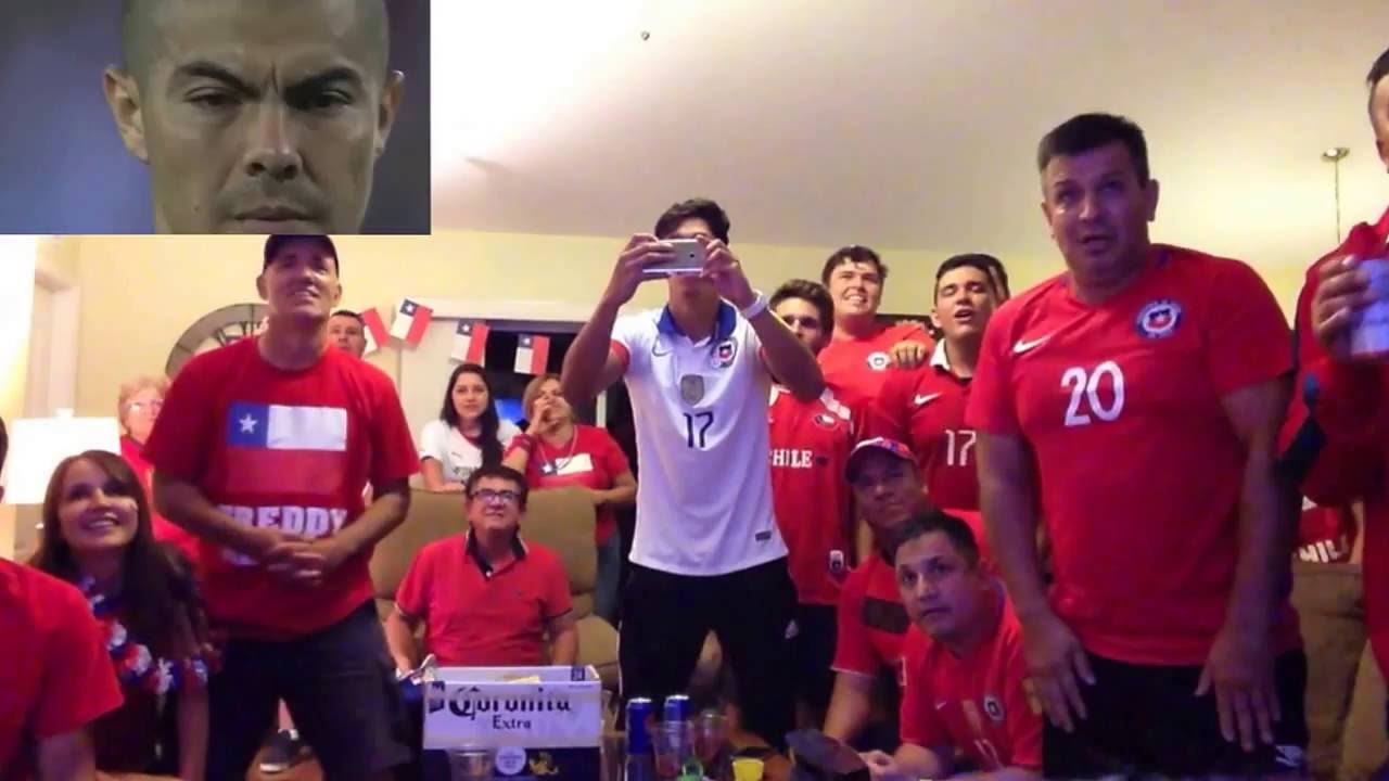 HD Chilenos en USA  Sufriendo con los Penales