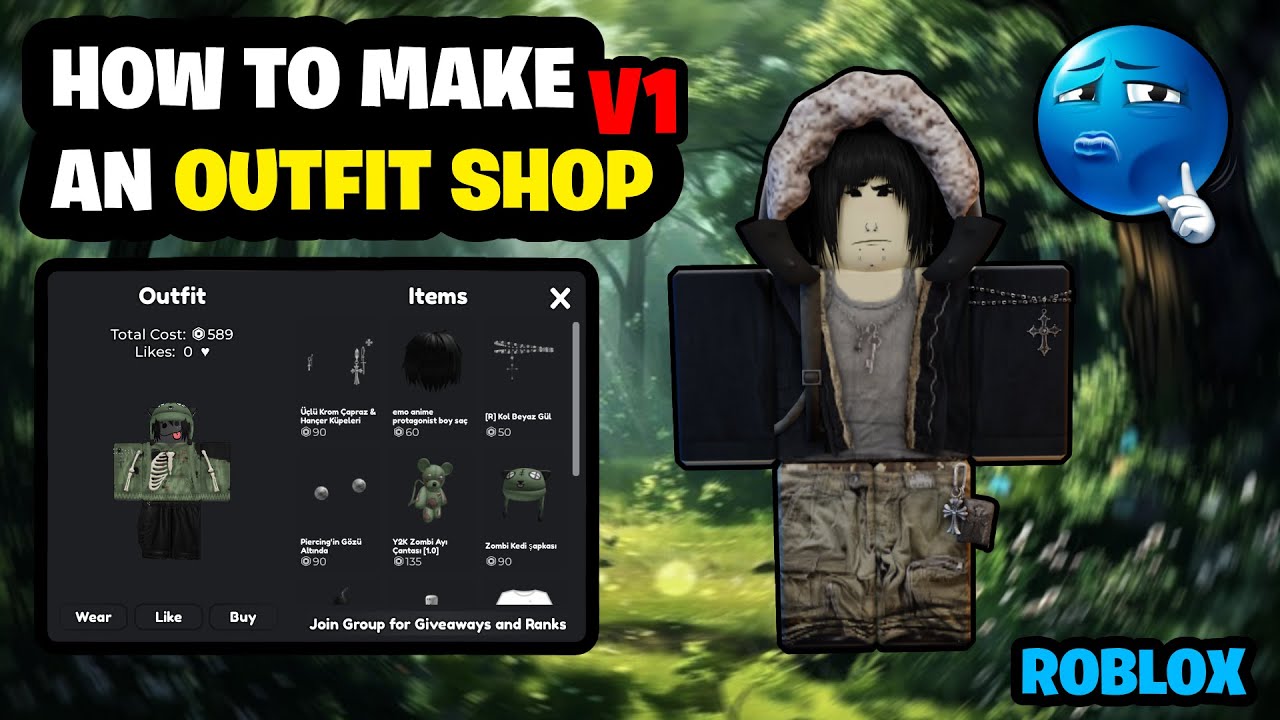 How to Make an Outfit Avatar Game Roblox Studio! (KIT 2025)