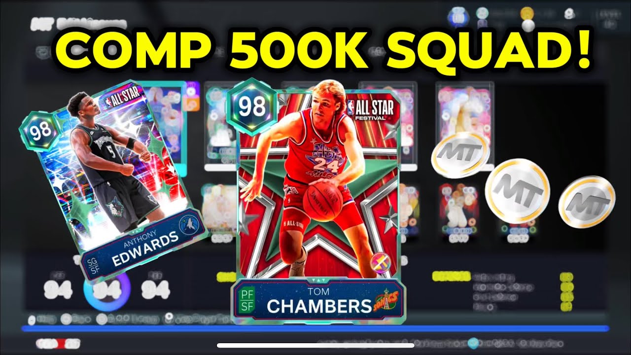 How I built a COMP 500K Squad in NBA 2K26 MyTeam