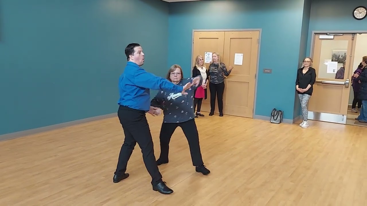 Waltz Back to Back change with Promanade- Part 1. 