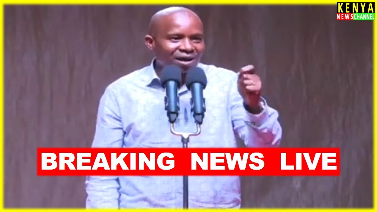 LIVE - DP Kindiki addressing Gen Z in Mombasa after Abduction Victims were released