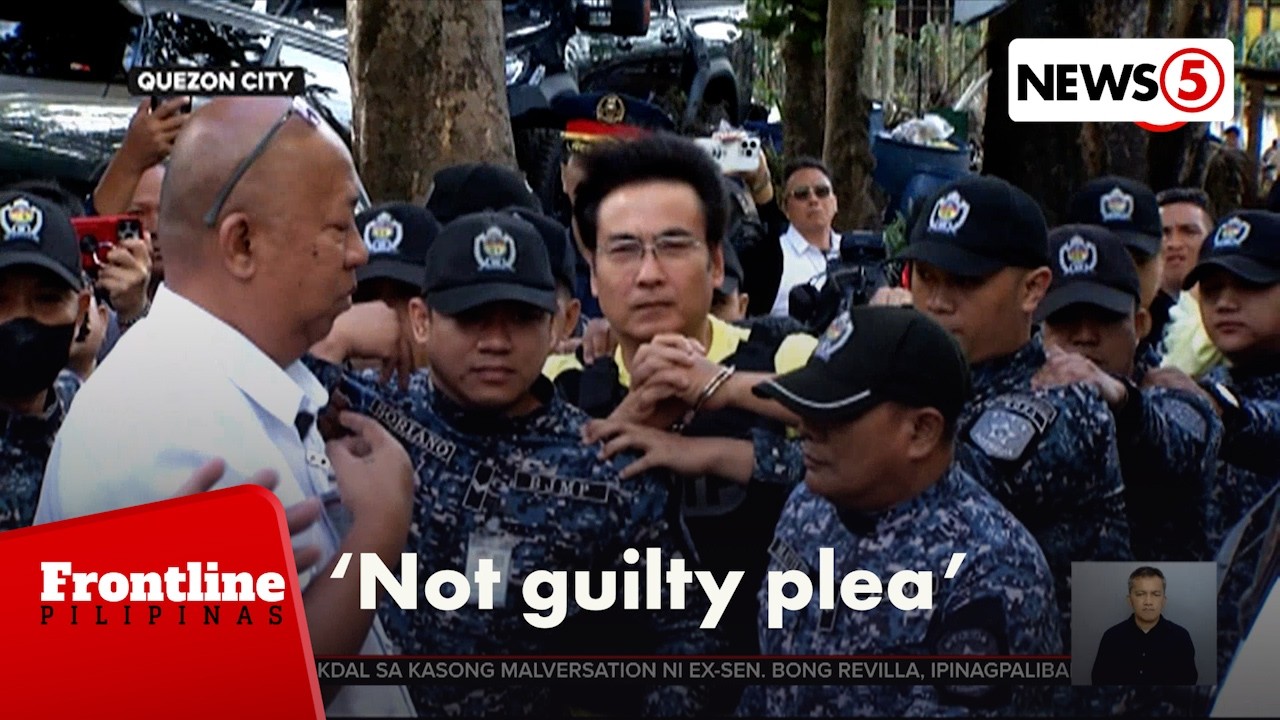 Ex-sen. Revilla, tumangging maghain ng plea para sa kasong graft | Frontline Pilipinas