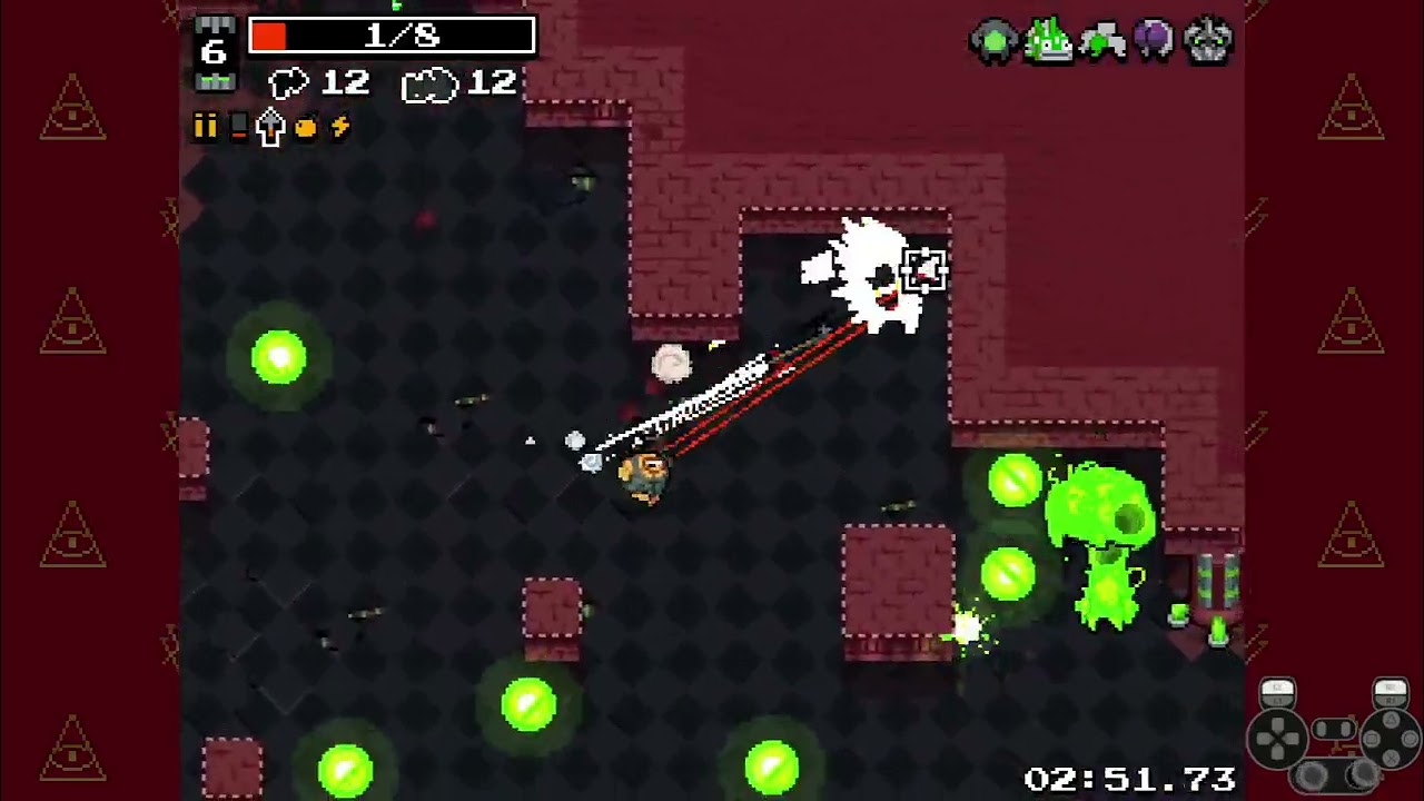 Steroids Any% Speedrun 3:58.47 IGT - Nuclear Throne