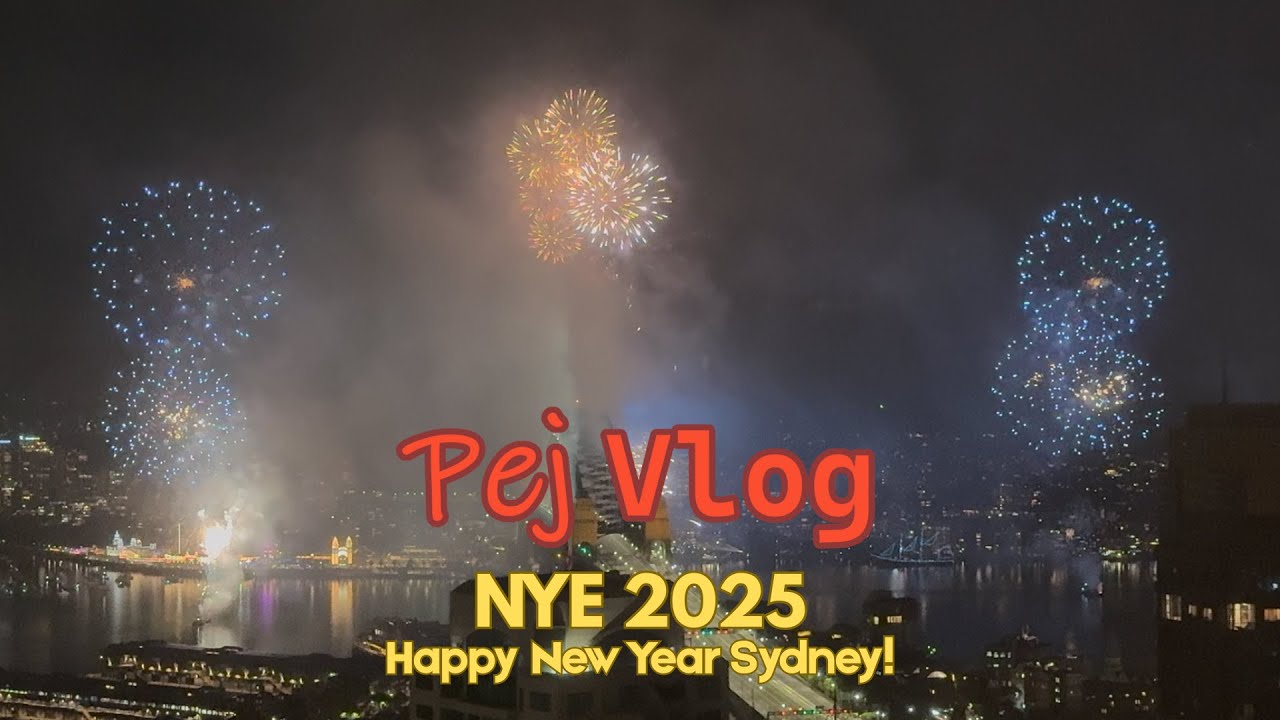 Sydney NYE 2025 Fireworks