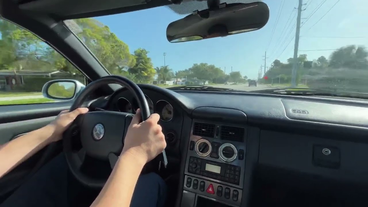 2000 SLK 230 Cold Start and Drive Video