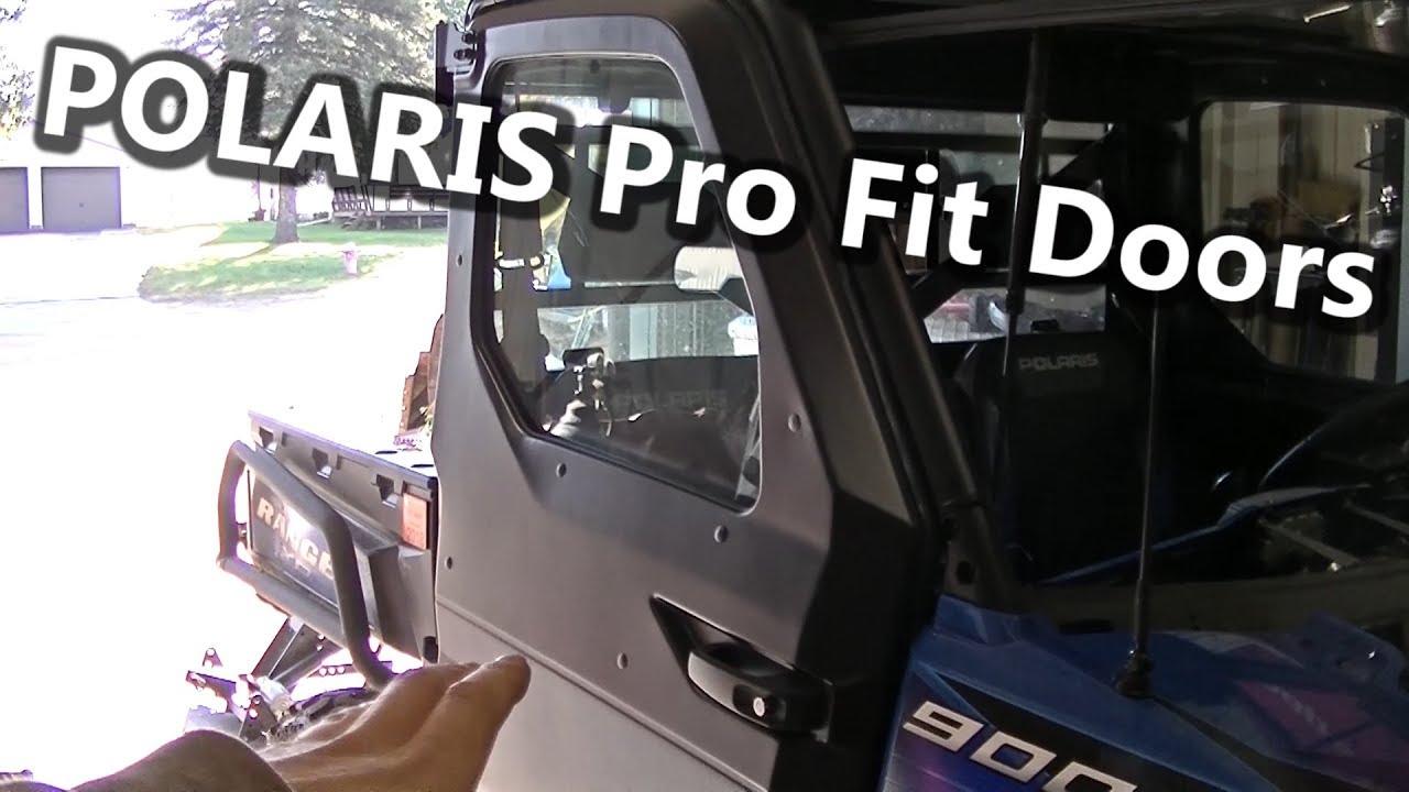Polaris Ranger 900 Factory Pro Fit Power Window Door Kit Install