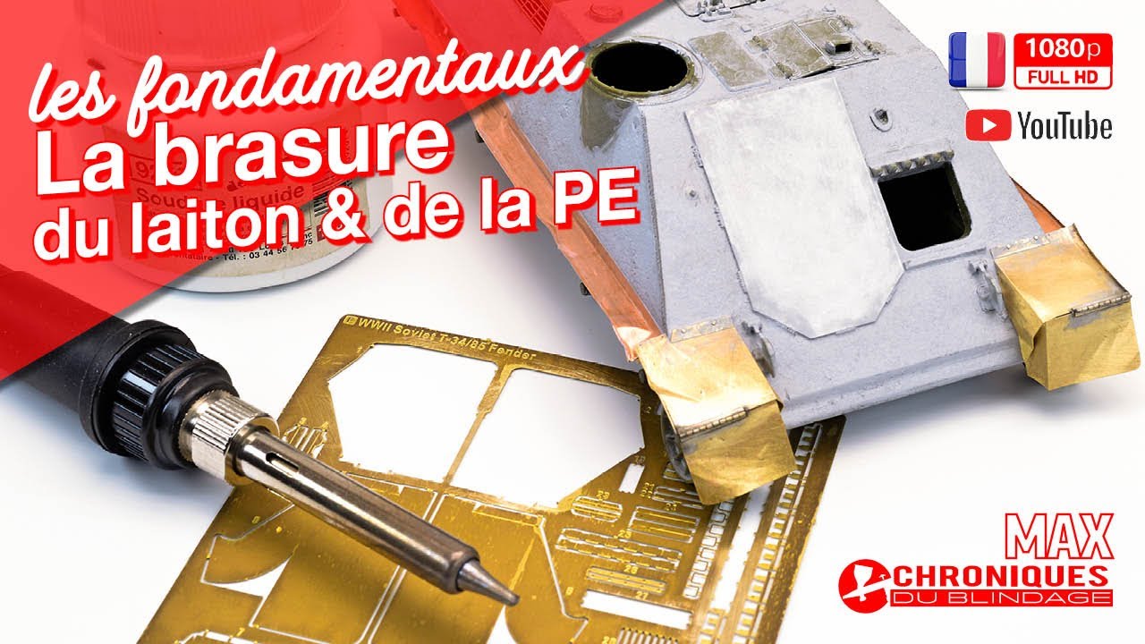 👉 [LES FONDAMENTAUX] 👉 la brasure du laiton et de la PE