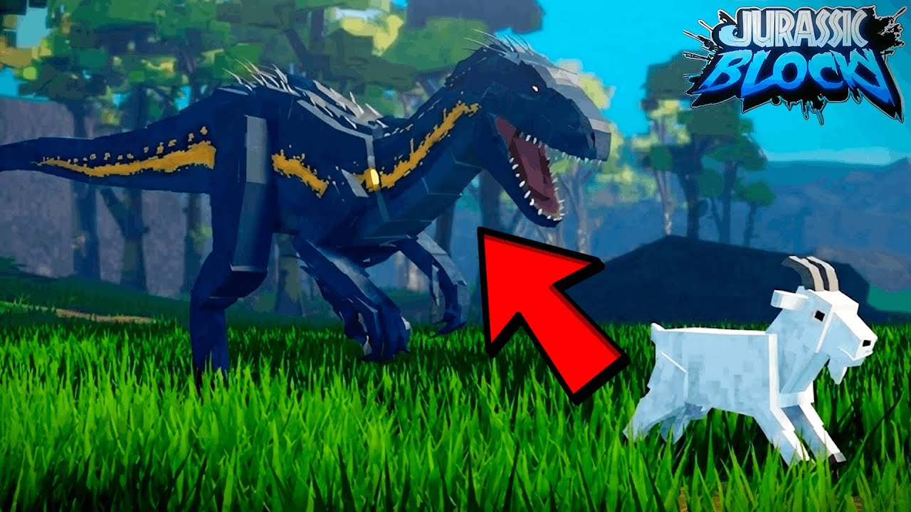 VOCÊ NÃO PODE VER ISSO! ENCONTREI O VÍDEO SECRETO DO INDORAPTOR NO YOUTUBE! | ROBLOX Jurassic Blocky