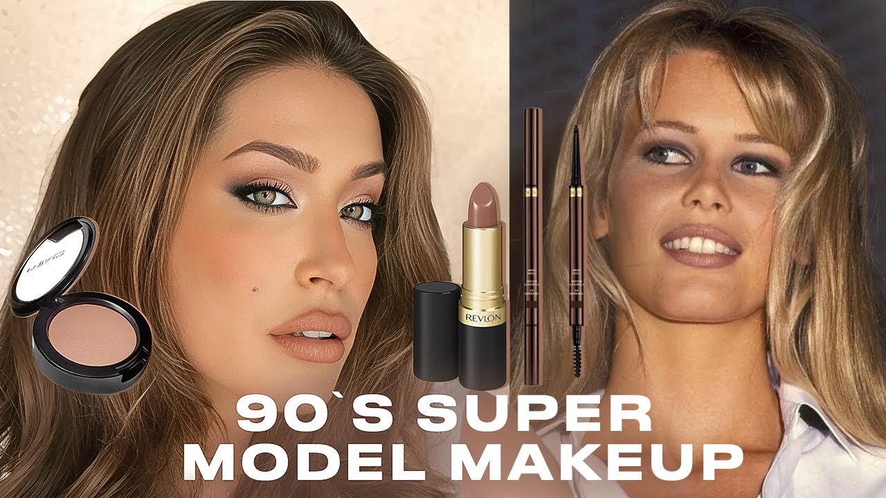 90s Supermodel Makeup Tutorial 💄💋 Reviewing the NEW Makeup by Mario Creme Eyeshadows