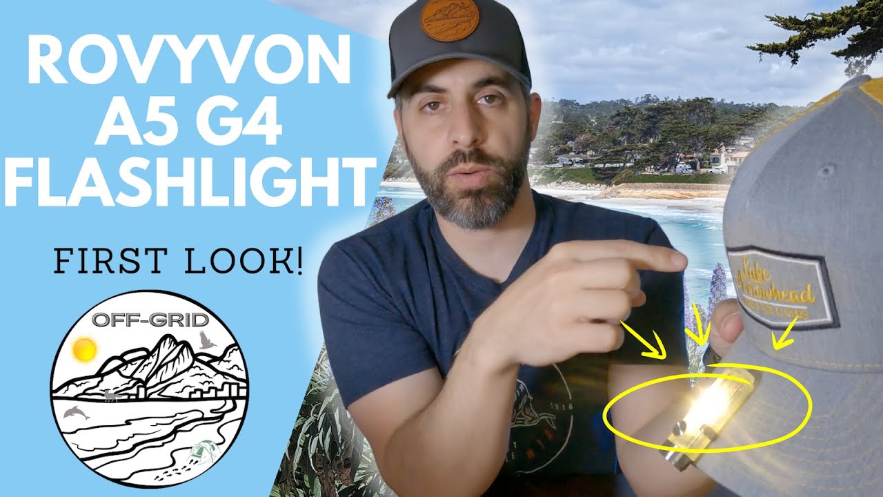 Фонарик RovyVon A5 G4 Aurora | Первый взгляд | EDC Light