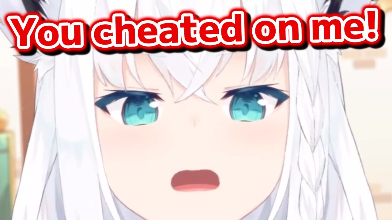 Fubuki scolds her viewer (with new model) cheating on her with Pekora [Hololive Eng Sub]