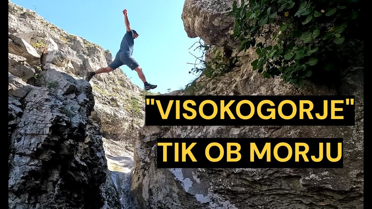 Spektakularna soteska Glinščice-"visokogorje" tik ob morju in slovenski meji