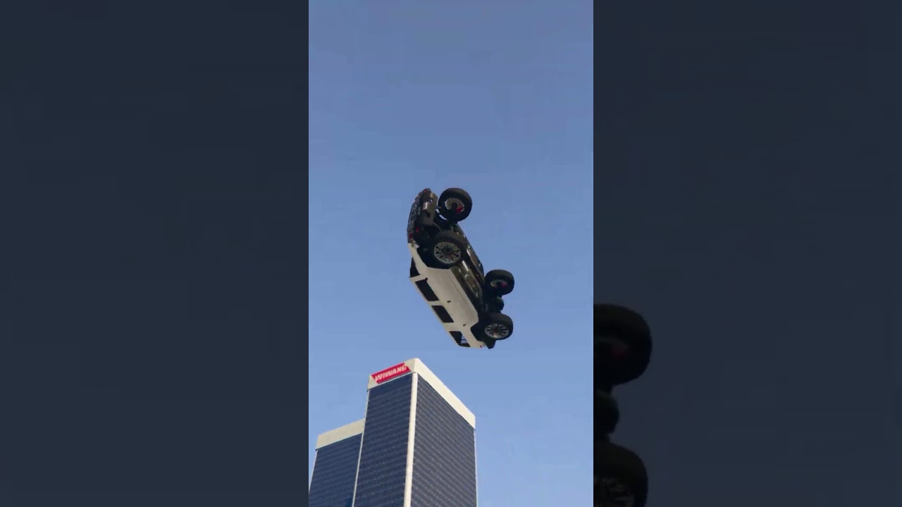 NPC Wreck Stunt #gta #gtaonline