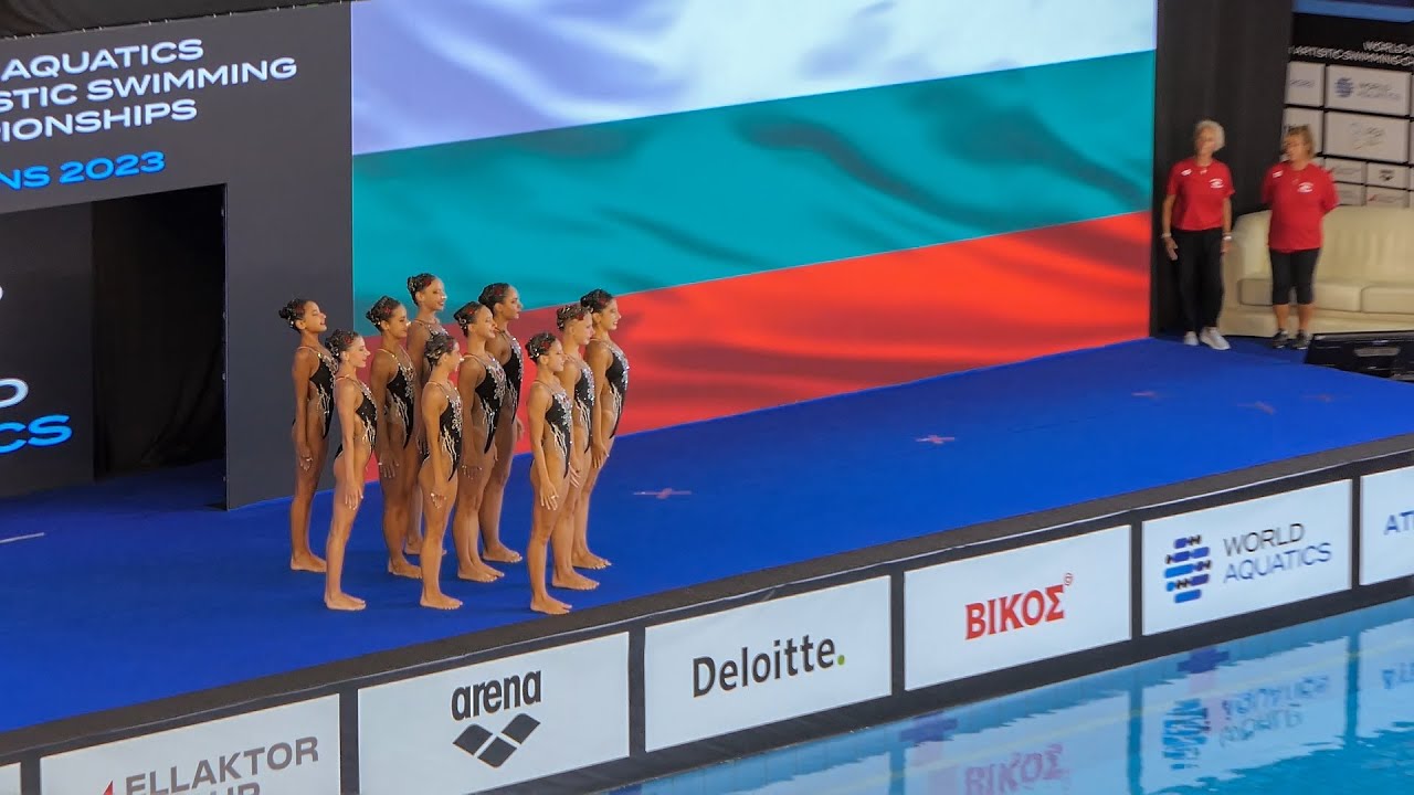 BULGARIA Artistic Swimming Mixed Team Free Combination FINAL Athens 2023