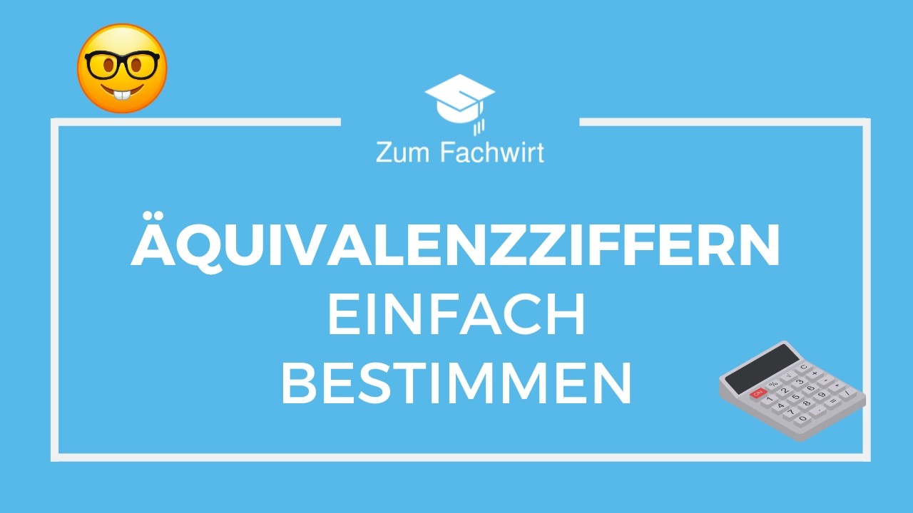 Äquivalenzziffern einfach bestimmen (Äquivalenzziffernkalkulation)