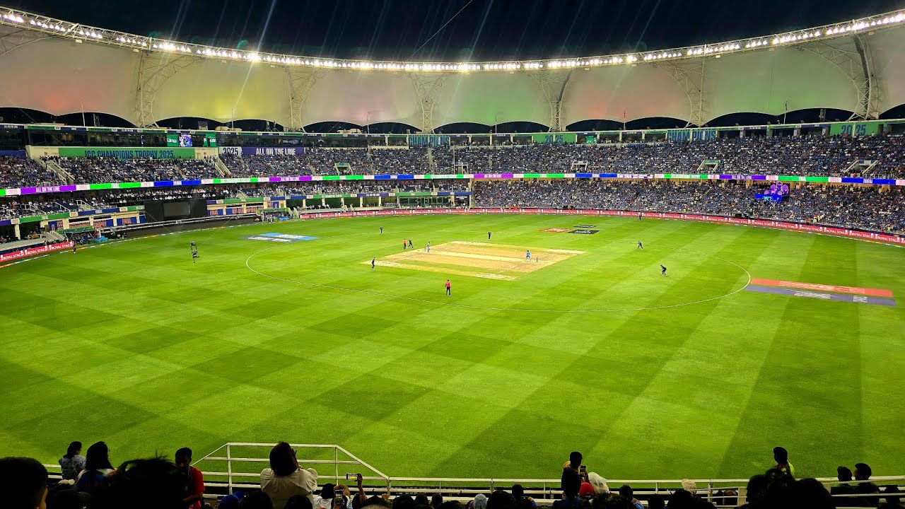 Champions Trophy 2025 Final : IND VS NZ last 20 minutes from Dubai International Cricket Stadium