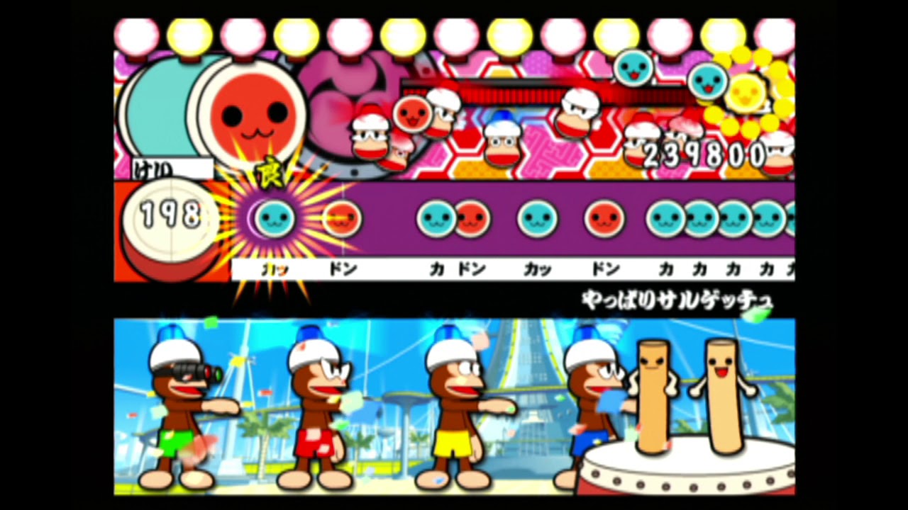 【太鼓の達人CS4】やっぱりサルゲッチュ