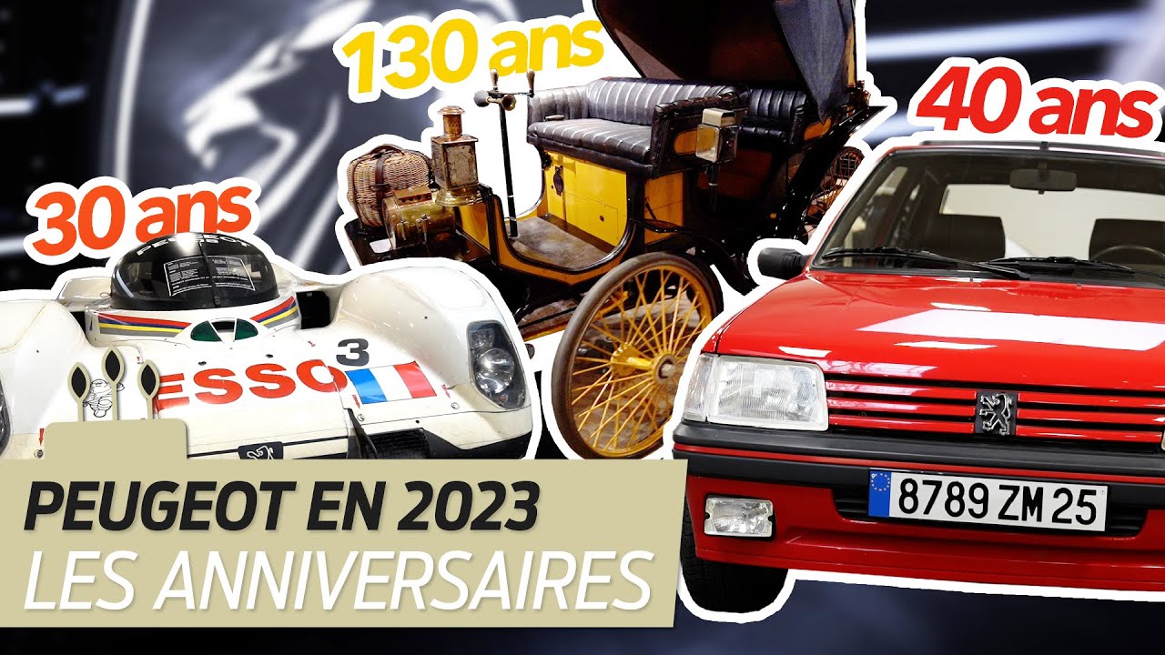 Peugeot. Des anniversaires en pagaille en 2023 !
