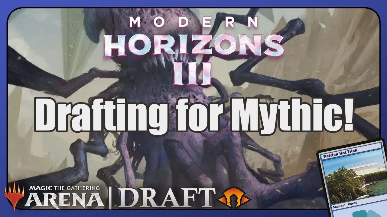 Drafting For Mythic! | MTGA Draft | MH3