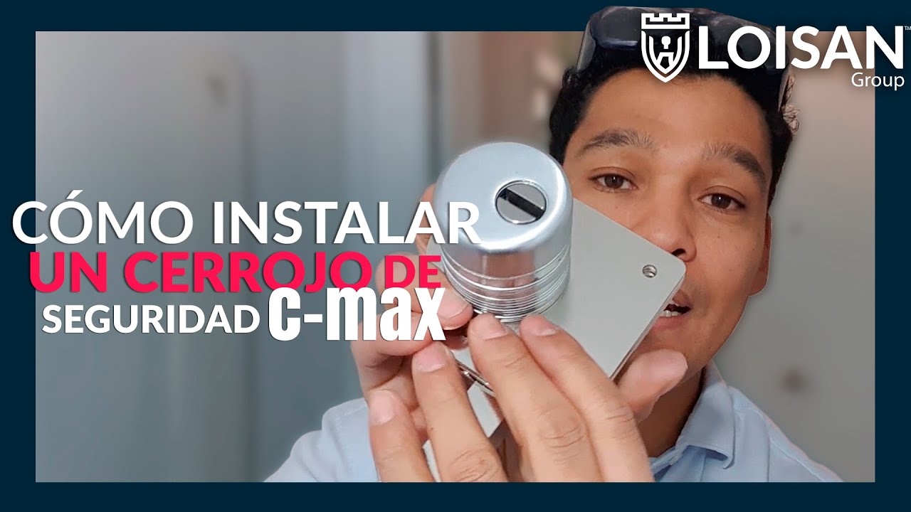 🛠️🗜️CÓMO Instalar un CERROJO, en puerta BLINDADA, nuevo cerrojo cmax 🚪🔑