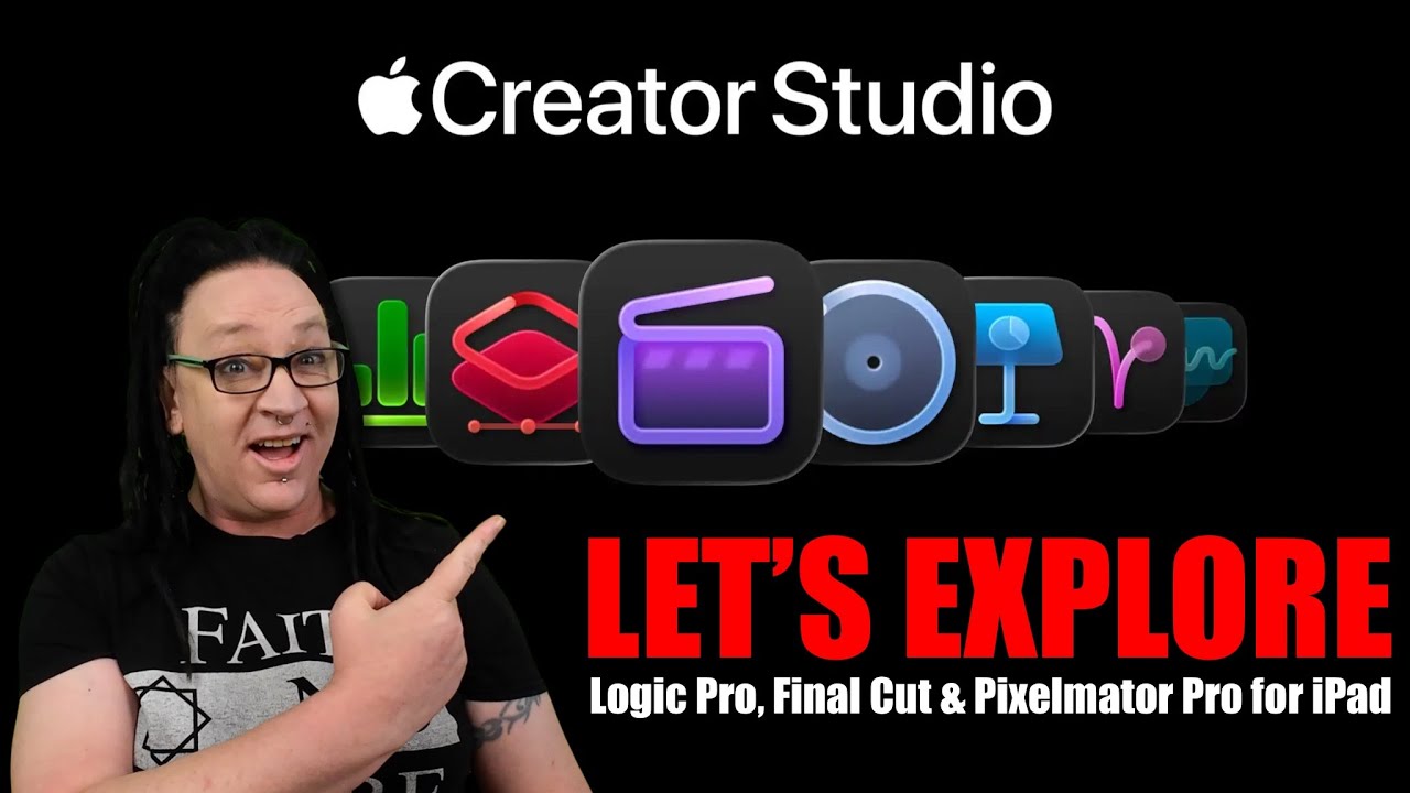 Creator Studio Launch Day - Let's Explore - Logic Pro, Final Cut Pro and Pixelmator Pro by Apple