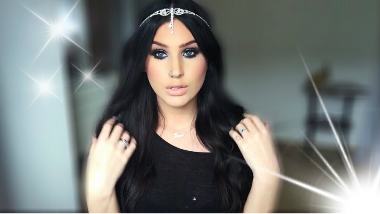Get ready with me ♡ Smokey eyes & loose curls GRWM