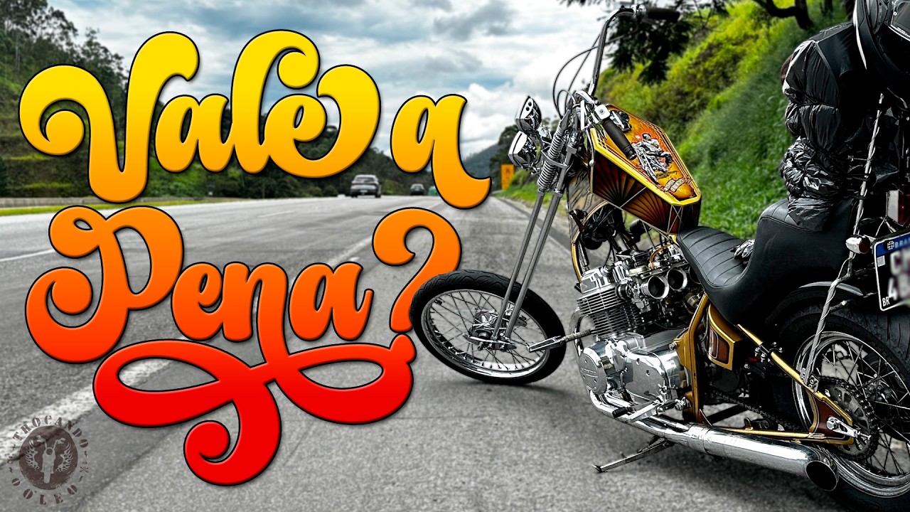 Vale a pena VIAJAR com uma CHOPPER?