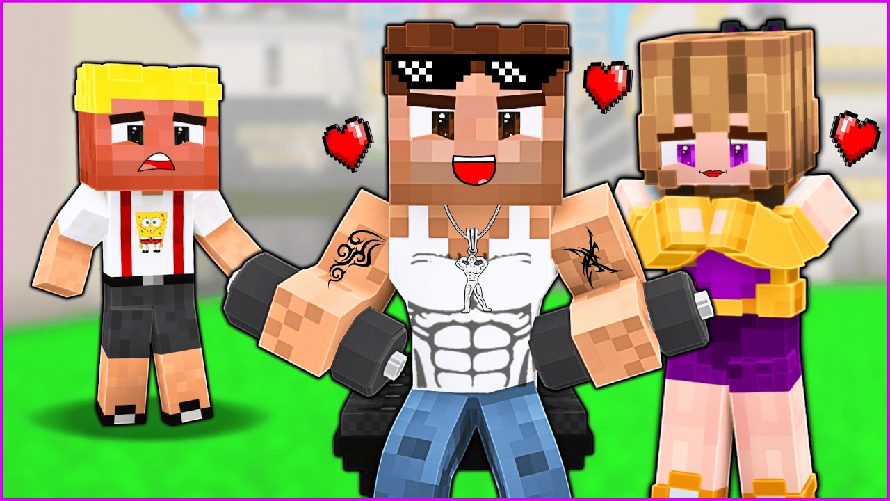 TÜM KIZLAR KASLI ALİ'YE AŞIK OLDU, EFEKAN KISKANDI! 😱 - Minecraft