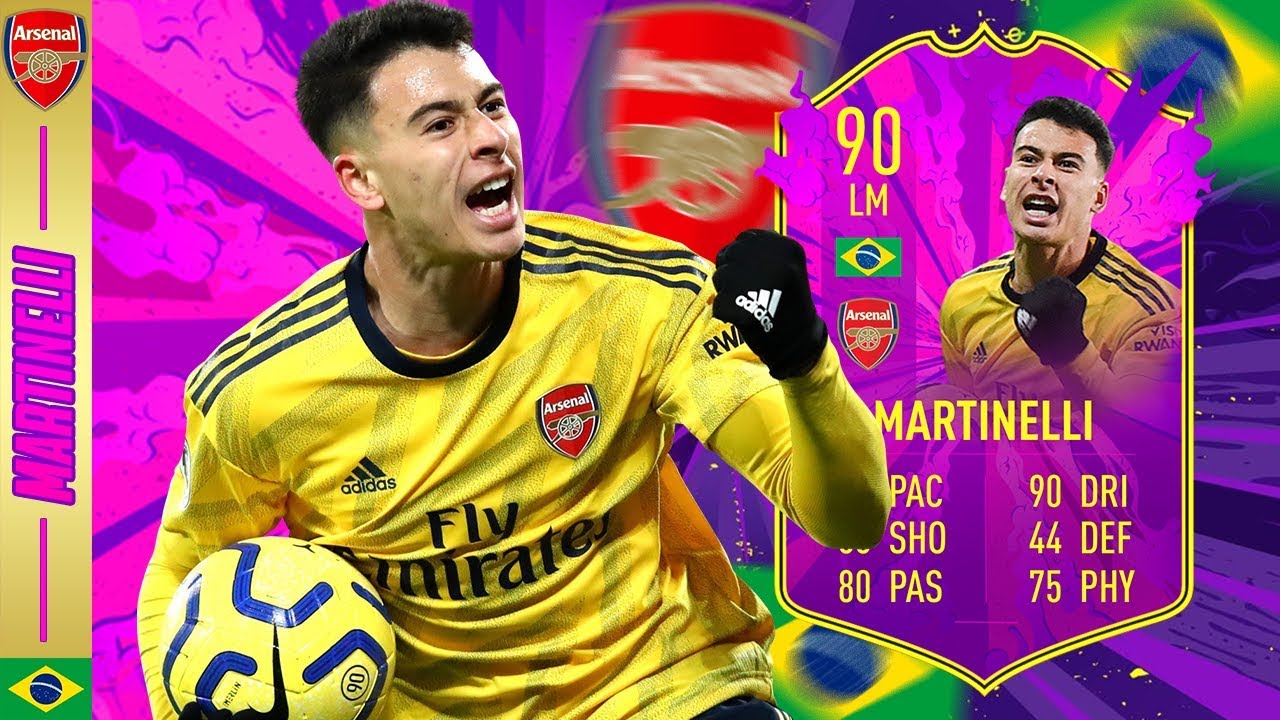 90 FUTURE STARS MARTINELLI PLAYER REVIEW - FIFA 20 P&Aring; SVENSKA