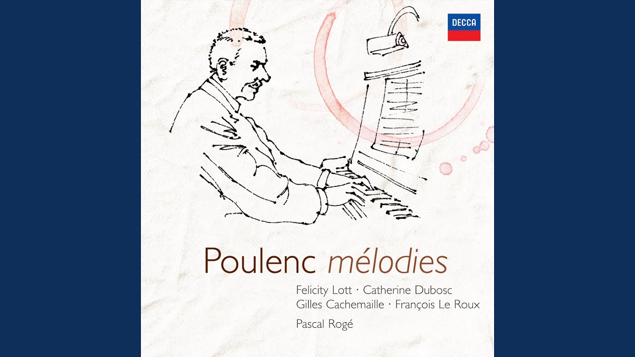 Poulenc: Cinq Poèmes de Max Jacob, FP 59: 2. Cimetière