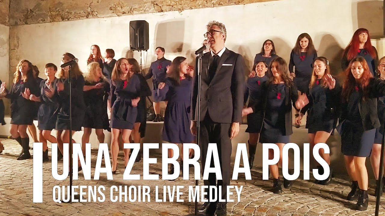 Una zebra a pois - Medley a 4 voci - Queens Choir Live