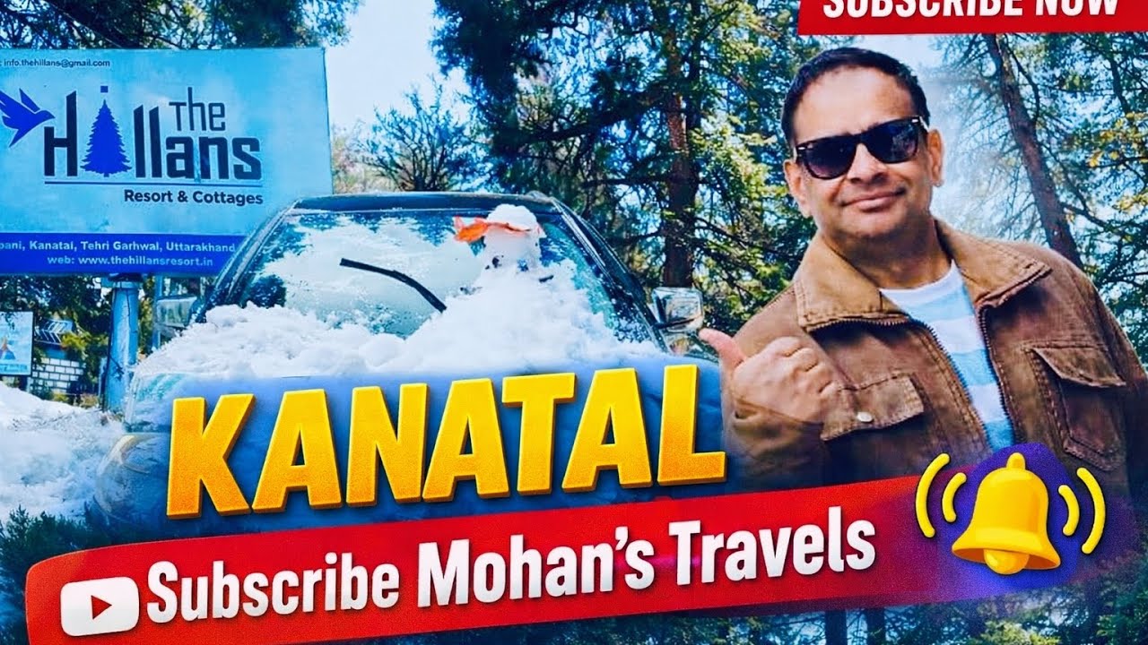 Nice hill station kanatal