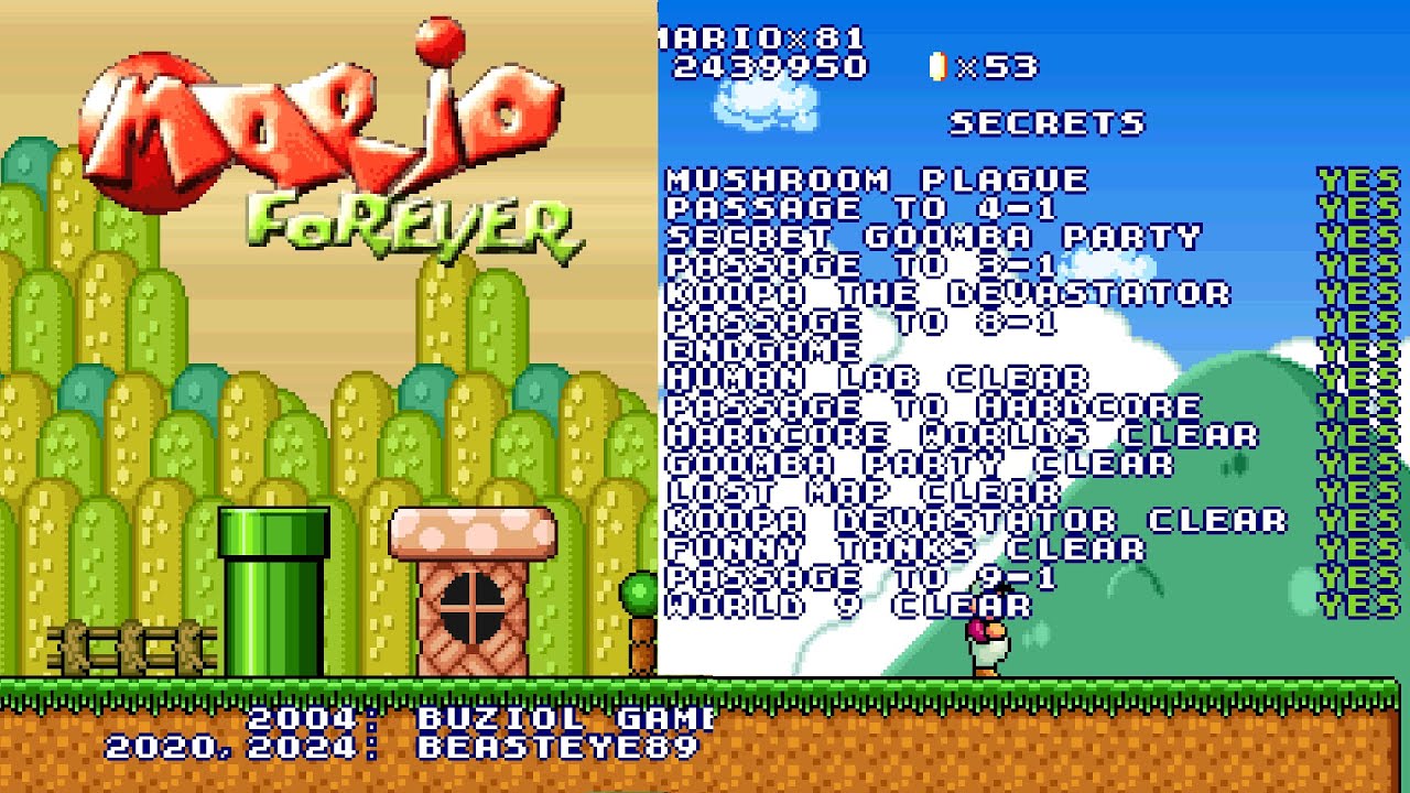 [TAS] Mario Forever - smw edition 