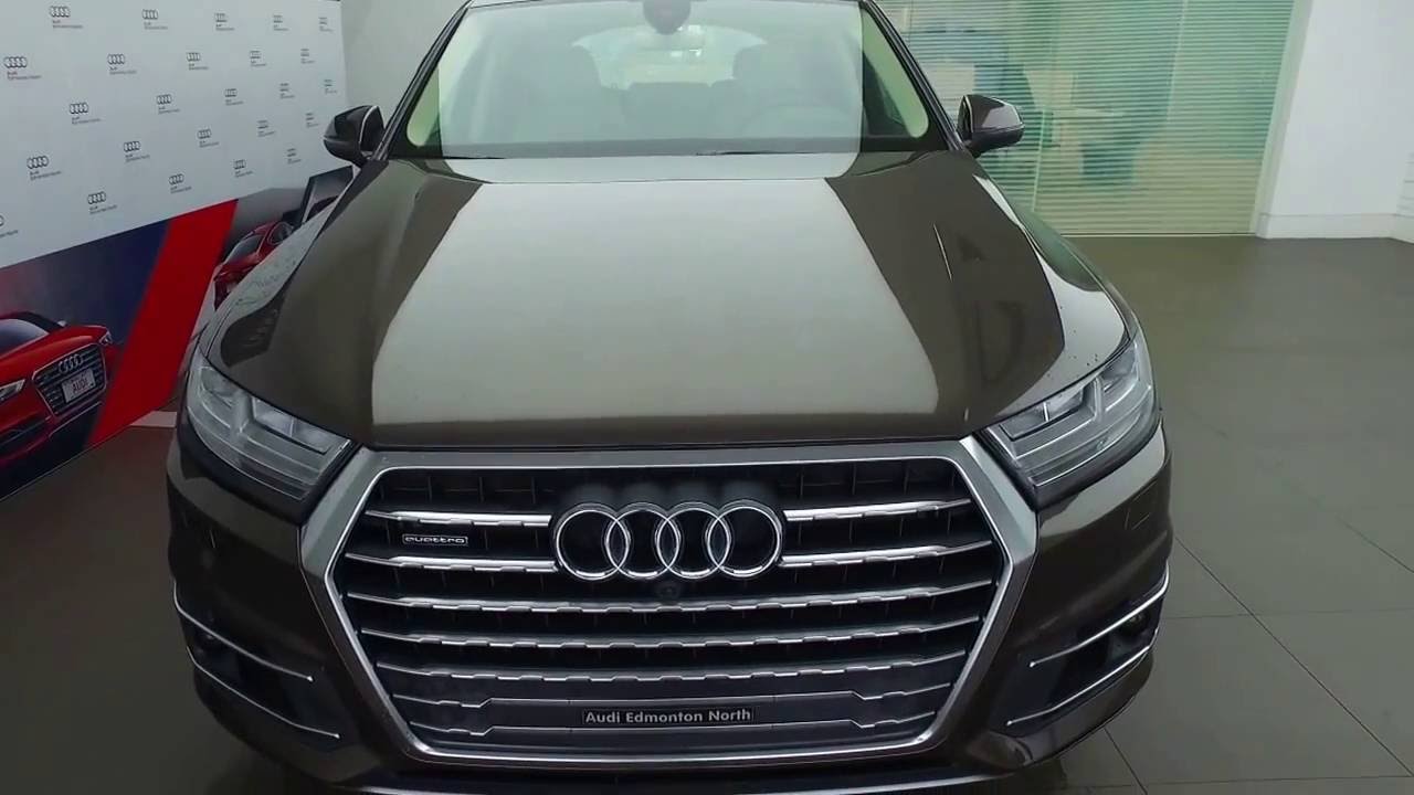 Customer Video Walk-around on 2017 Audi Q7 from Audi Edmonton North