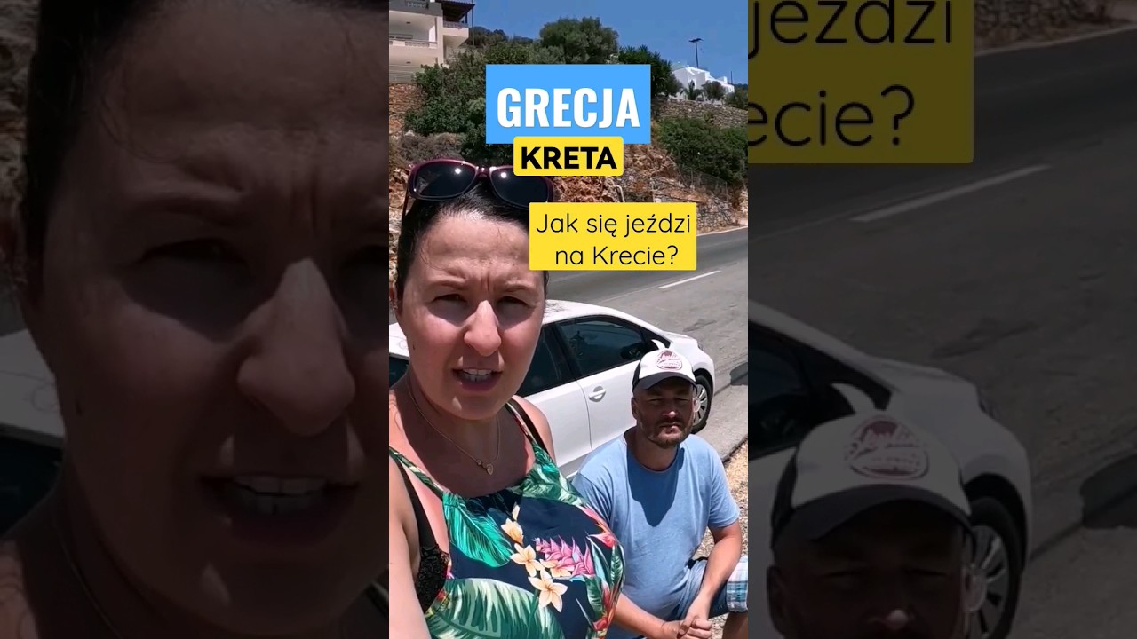 Grecja Kreta Jak się jeździ na tutejszych drogach? #grecja #kreta #drogi #jazdasamochodem