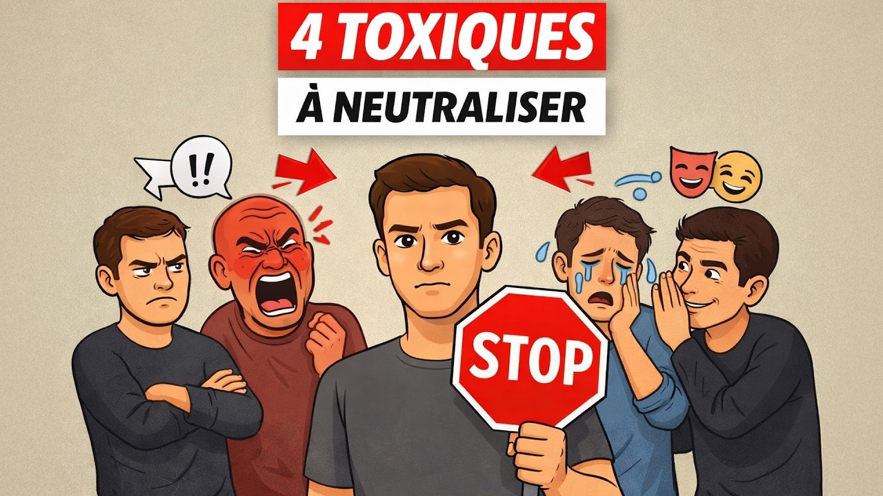 4 personnalités toxiques (et comment les neutraliser)