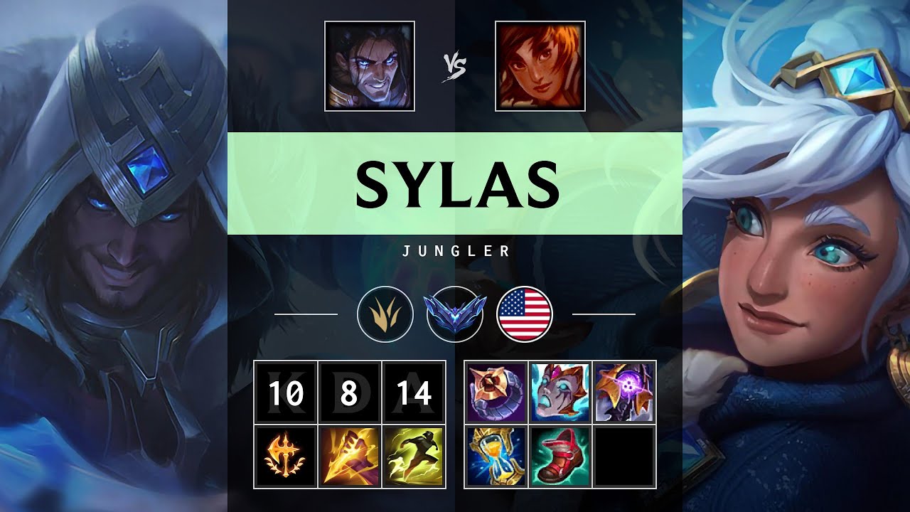 Sylas Jungle vs Taliyah - NA Diamond Patch 25.08